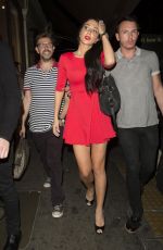 TULISA CONTOSTAVLOS and Friends Night Out in London