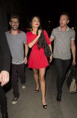 TULISA CONTOSTAVLOS and Friends Night Out in London