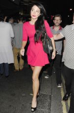TULISA CONTOSTAVLOS Night Out in London