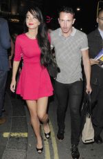 TULISA CONTOSTAVLOS Night Out in London