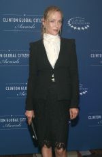 UMA THURMAN at 2014 Clinton Global Citozen Awards in New York