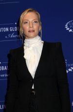 UMA THURMAN at 2014 Clinton Global Citozen Awards in New York
