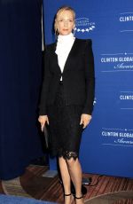 UMA THURMAN at 2014 Clinton Global Citozen Awards in New York