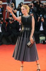 UMA THURMAN at Nmphomaniac Volume 2 Directors Cut Premiere in Venice