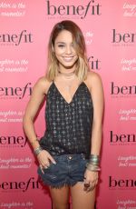VANESS HUDGENS at Benefit Cosmetics Kick-off National Wing Women Weekend in Los Angeles