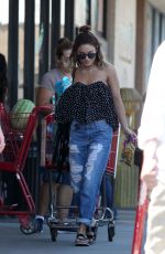 VANESSA HUDGENS at Grocery Shopping in Los Angeles