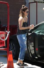 VANESSA HUDGENS at Grocery Shopping in Los Angeles