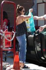 VANESSA HUDGENS at Grocery Shopping in Los Angeles