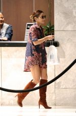 VANESSA HUDGENS at the Grove in West Hollywood