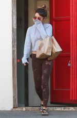 VANESSA HUDGENS in Tights Out and About in Los Angeles