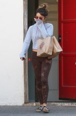 VANESSA HUDGENS in Tights Out and About in Los Angeles