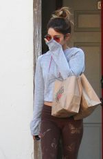 VANESSA HUDGENS in Tights Out and About in Los Angeles