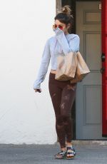 VANESSA HUDGENS in Tights Out and About in Los Angeles
