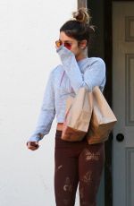 VANESSA HUDGENS in Tights Out and About in Los Angeles