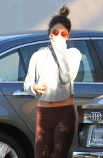 VANESSA HUDGENS in Tights Out and About in Los Angeles