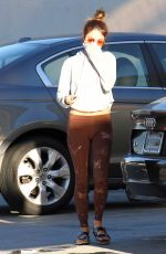 VANESSA HUDGENS in Tights Out and About in Los Angeles