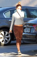 VANESSA HUDGENS in Tights Out and About in Los Angeles
