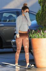 VANESSA HUDGENS in Tights Out and About in Los Angeles