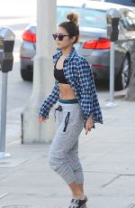 VANESSA HUDGENS Out and About in Studio City 2209