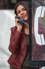 VICTORIA JUSTICE at Eye Candy Set in Brooklyn