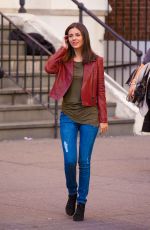 VICTORIA JUSTICE at Eye Candy Set in Brooklyn