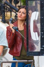 VICTORIA JUSTICE at Eye Candy Set in Brooklyn