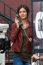 VICTORIA JUSTICE at Eye Candy Set in Brooklyn