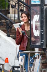 VICTORIA JUSTICE at Eye Candy Set in Brooklyn