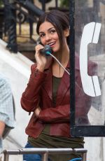 VICTORIA JUSTICE at Eye Candy Set in Brooklyn