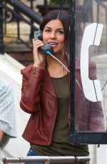 VICTORIA JUSTICE at Eye Candy Set in Brooklyn