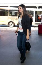 VICTORIA JUSTICE at Los Angeles International Airport 0209