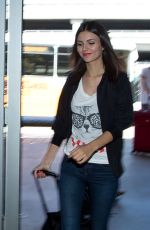 VICTORIA JUSTICE at Los Angeles International Airport 0209