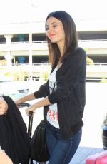 VICTORIA JUSTICE at Los Angeles International Airport 0209