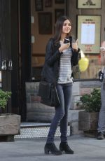 VICTORIA JUSTICE on the Set of Eye Candy in Brooklyn