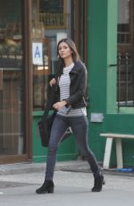 VICTORIA JUSTICE on the Set of Eye Candy in Brooklyn