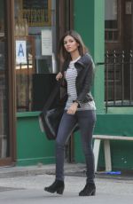 VICTORIA JUSTICE on the Set of Eye Candy in Brooklyn