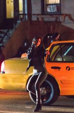 VICTORIA JUSTICE on the Set of Eye Candy in Brooklyn