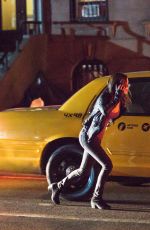 VICTORIA JUSTICE on the Set of Eye Candy in Brooklyn