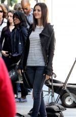 VICTORIA JUSTICE on the Set of Eye Candy in Brooklyn