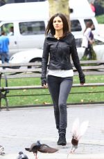 VICTORIA JUSTICE on the Set of Eye Candy in New York 2209