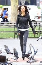 VICTORIA JUSTICE on the Set of Eye Candy in New York 2209