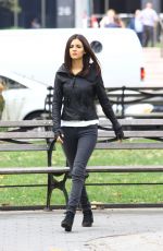 VICTORIA JUSTICE on the Set of Eye Candy in New York 2209