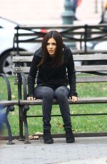 VICTORIA JUSTICE on the Set of Eye Candy in New York 2209