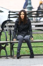 VICTORIA JUSTICE on the Set of Eye Candy in New York 2209