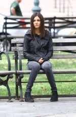 VICTORIA JUSTICE on the Set of Eye Candy in New York 2209