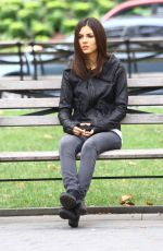 VICTORIA JUSTICE on the Set of Eye Candy in New York 2209