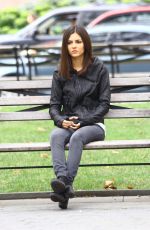 VICTORIA JUSTICE on the Set of Eye Candy in New York 2209