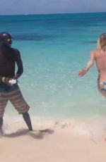 YVONE STRAHOVSKI in Bikini - ALS Ice Bucket Challenge