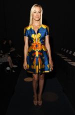 YVONNE STRAHOVSKI at Mercedes-Benz Fashion Week in New York