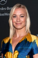 YVONNE STRAHOVSKI at Mercedes-Benz Fashion Week in New York